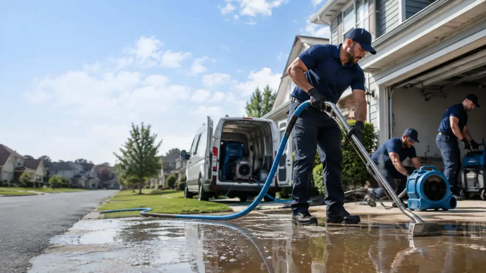 Flood Damage Restoration in Lapoint, UT